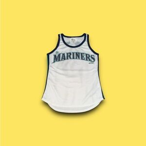 Seattle Mariners MLB G-iii 4her tank top white women’s XL